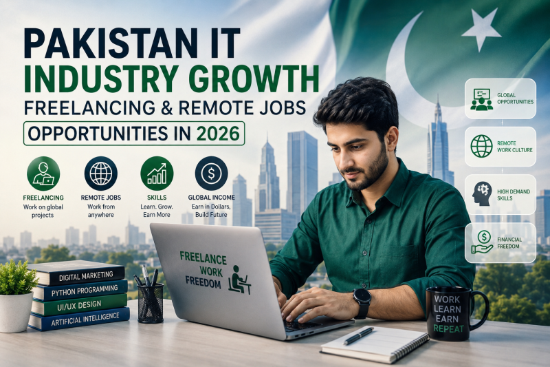 Pakistan IT Industry Growth: Freelancing and Remote Jobs Opportunities in 2026