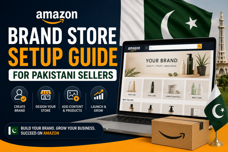 Amazon Brand Store Setup Guide for Pakistani Sellers