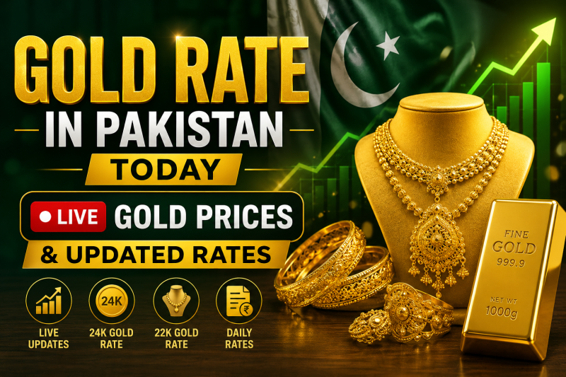 Gold Rate in Pakistan Today Live Gold Prices & Updated Rates