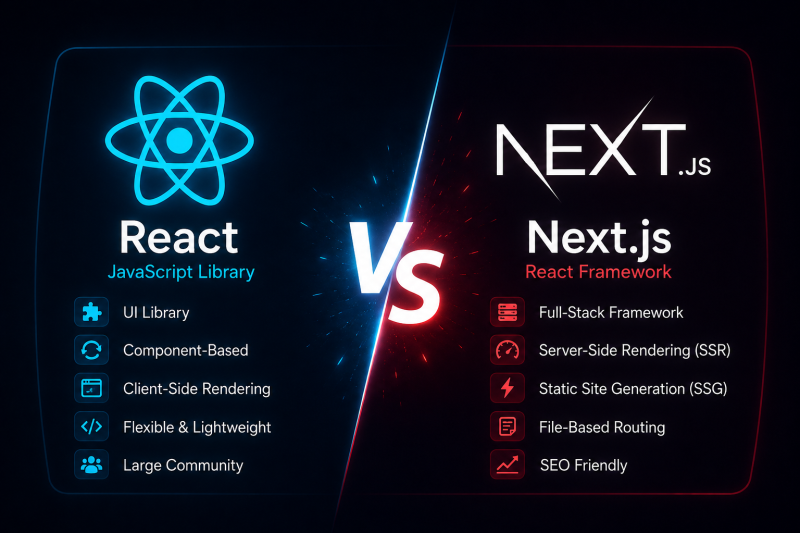 React vs Next.js for Pakistani Developers: Which One Should You Choose in 2026?